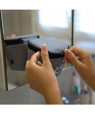 Bezon Innovative Set of 8 Washable Makeup Remover Pads in Bamboo and Organic Cotton | Eco Friendly and Reusable Practical Bag | Ideal for - Buy Online on GoSupps.com