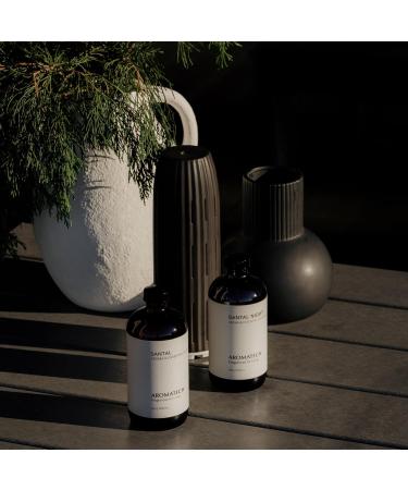 AromaTech Santal Aroma Essential Oil Blend: Luxury Hotel Inspired Aromatherapy with Amber Vanilla Cedar & Sandalwood for Ultrasonic Diffusers (2 Fl Oz (Pack of 1)) - Buy Online on GoSupps.com