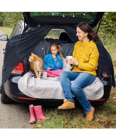 Car Tailgate Mosquito Net - Magnetic Fly Grille Mesh for Sun Protection & Insect Defense | Ideal for Roof Campers & Wing Door Trunks - Buy Online on GoSupps.com