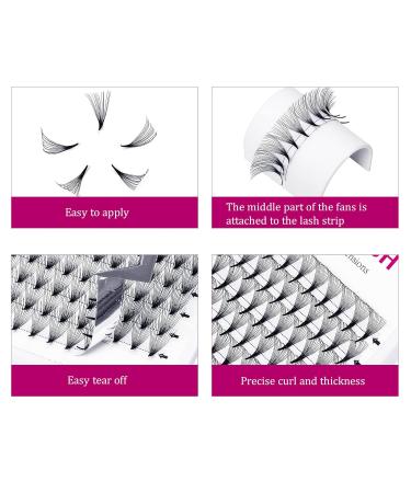 14D 0.07mm C Curl Volume Eyelash Extensions - 12mm Artificial Eyelashes for Stunning Volume | International Shipping Available - Buy Online on GoSupps.com