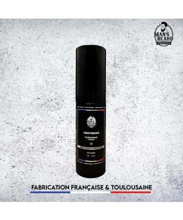 man's beard - Fiber powder - Styling powder - All hair types - Ingredients of natural origin - 18 gr - 100% Made in France - Buy Online on GoSupps.com