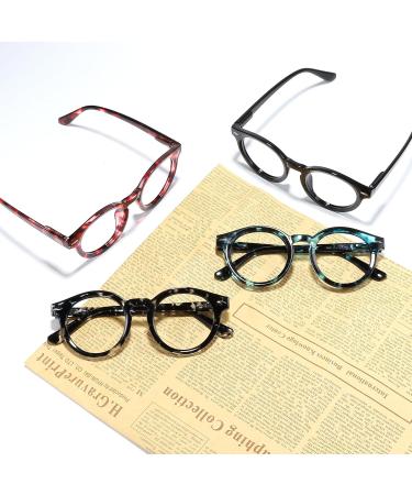 Blue Light Blocking Glasses for Women & Men - Oval Demi Black | Protect Your Eyes - Buy Online on GoSupps.com