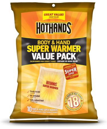 HotHands Hand Warmers 10 Pair Value Pack Hand Warmers + Warmer - Buy Online on GoSupps.com