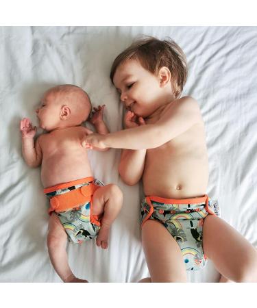 Close Pop-in Reusable Cloth Nappy Cover - Toucan Print - Popper Fastener - Birth to Potty Size - Buy Online on GoSupps.com