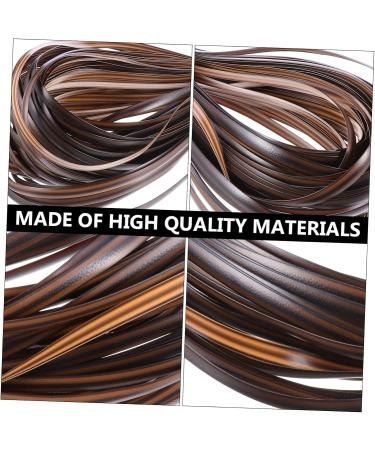 Yardenfun Pe Flat Rattan Plastic Baskets Rattan Furniture Repair Material Rattan Furniture Weaving Material or Brown 1X6000CM - Buy Online on GoSupps.com
