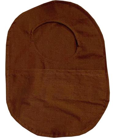 Buy WRKDesigns Ostomy Bag Cover - Brown 3.25" Opening | International Shipping Available - Buy Online on GoSupps.com