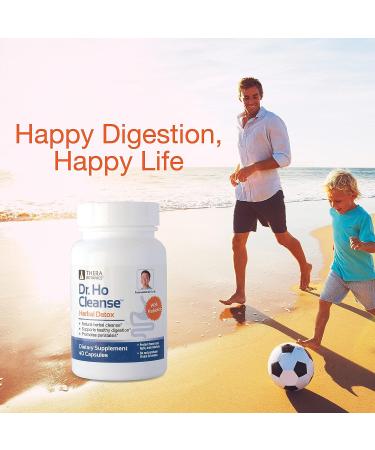 Dr Ho's Herbal Detox with Probiotics - Cleanse Colon, Kidney, Bladder & Urinary Tract | Natural Supplements for Men and Women - Buy Online on GoSupps.com
