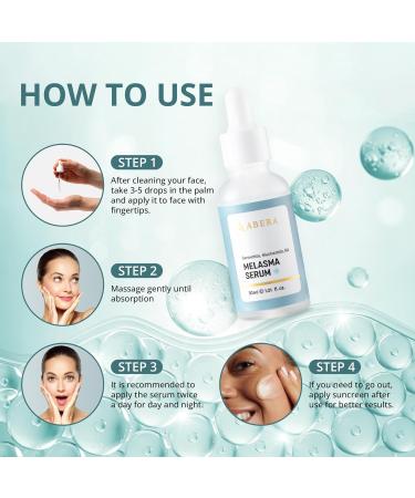 Abera Melasma Serum Plus Melasma Treatment for Face Dark Spot Corrector Serum Melasma Dark Spot Remover Sun Spot Age Spot Brown Spot Remover for Men Women (1 FL OZ) A. Melasma Serum Plus - Buy Online on GoSupps.com