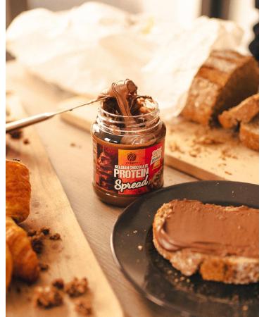 Rabeko Protein Spread Belgian Chocolate 1 x 330 gr 20% protein and 81% less sugar than a traditional chocolate spread - Buy Online on GoSupps.com