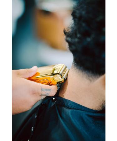 Supreme Trimmer Crunch Men's Foil Shaver STF602 - Waterproof Electric Razor for Short Hair & Stubble | 150-Minute Run Time | Ideal for Barber Use | Gold - Buy Online on GoSupps.com