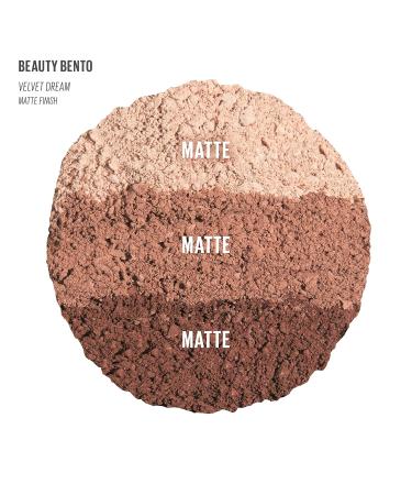 Kaja Beauty Bento Collection - Burnt Sandy Brown Eyeshadow Trio | Travel Size 0.03 Oz | Allure Best of Beauty Award Winner 2019 - Buy Online on GoSupps.com