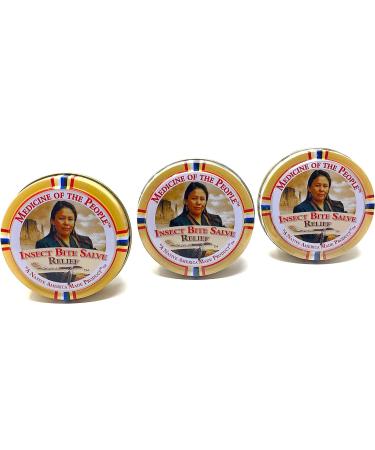 Insect Bite Salve 0.75 oz - Soothes Pain, Swelling & Itching - 3 Pack - Buy Online on GoSupps.com