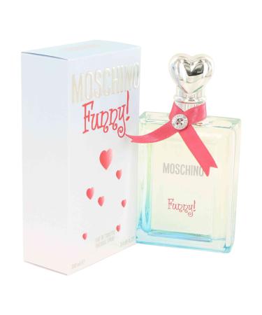 Moschino Funny By MOSCHINO FOR WOMEN 3.4 oz Eau De Toilette Spray fruity floral 16 Ounce (Pack of 1)