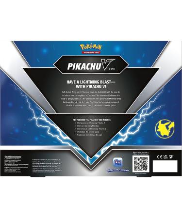 Pokemon TCG Pikachu V Box - Premium Trading Card Game Set - Buy Online on GoSupps.com