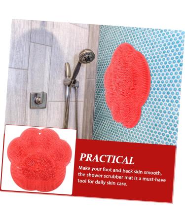 FOMIYES Non-skid Foot Mat Feet Cleaner Skin Cleaning Scrubber Shower Foot Cleaner - Buy Online on GoSupps.com