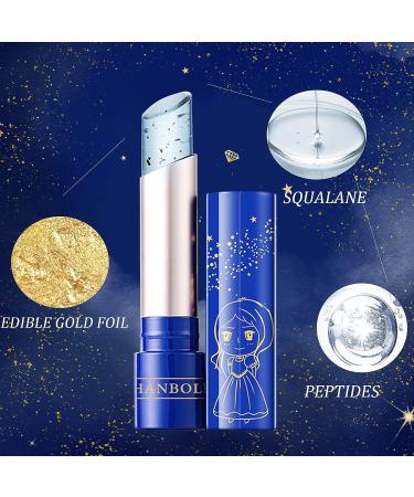 Gireatick Little Princess Color Changing Lipstick Set | Long Lasting & Waterproof Lip Balm | 3pcs Gold Leaf Moisturizer | Lip Make Up Kit for Women - Buy Online on GoSupps.com