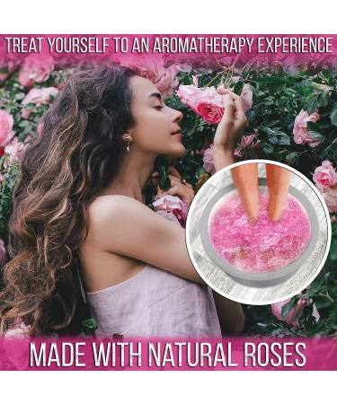 Jelly Pedicure Foot Soak for Dry Cracked Feet - Moisturizing Spa Pedi Soak with Damascus Rose - Foot Bath Salts for Relaxation - Foot Gel for Sore Feet - Buy Online on GoSupps.com