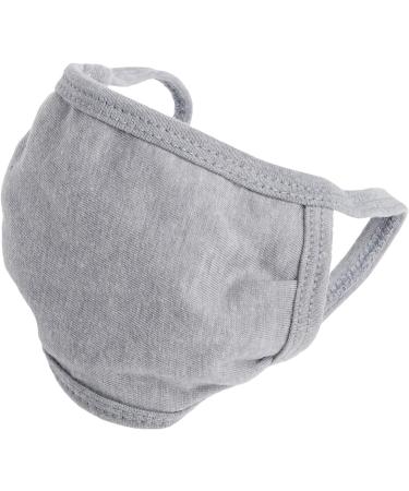 Hanes 3-PLY Kids Face Cover Mask (5 Pack) Gray Heather - Buy Online on GoSupps.com