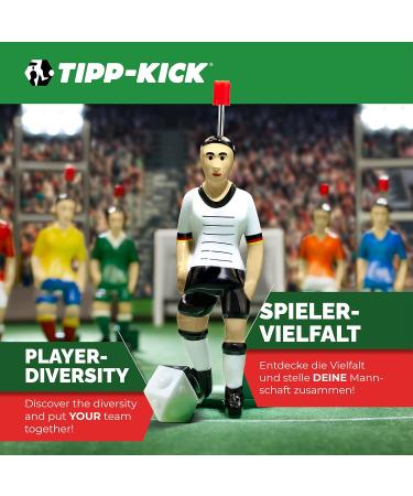Tip-Kick Star Kicker VfB Stuttgart Classic Edition | Original Football Player Game | Fun for All Ages | Jersey White/Red Accessories - Buy Online on GoSupps.com