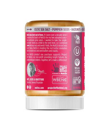 Nuttzo Organic Power Fuel 7 Nut & Seed Butter Crunchy 12 oz | Healthy Snack | Protein-Packed Spread - Buy Online on GoSupps.com