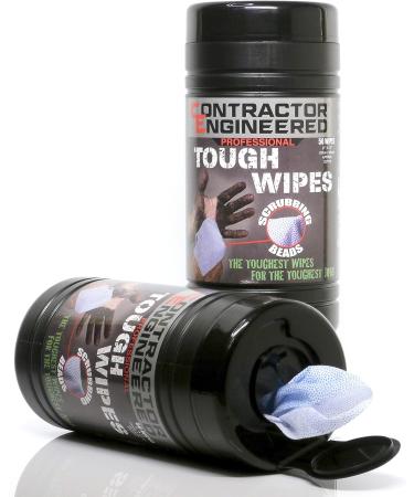 CE Tools Pro Tough Wipes with Scrubbing Beads - 50 Count | Heavy-Duty Cleaning Wipes - Buy Online on GoSupps.com