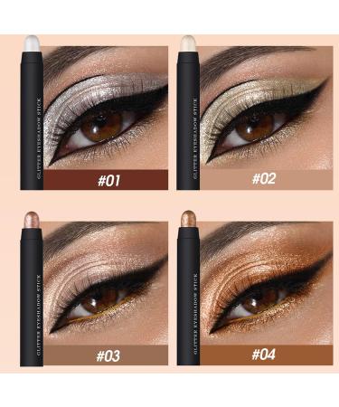  G n rique Makeup Set - Shimmer & Matte Cream Eyeshadow Light & Shine Effect - Multi-Use Cream Eyeliner for Women & Girls - Party & Beauty Makeup - Buy Online on GoSupps.com