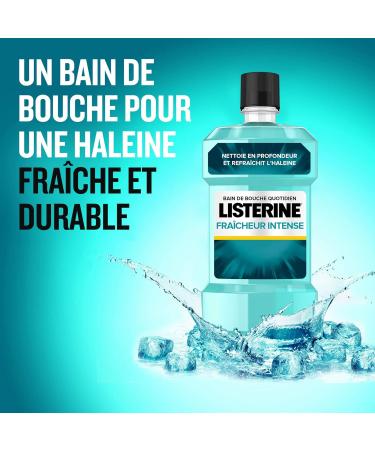 Buy Listerine Mouthwash Intensive Freshness 500ml Best for Oral Hygiene | International Shipping - Buy Online on GoSupps.com