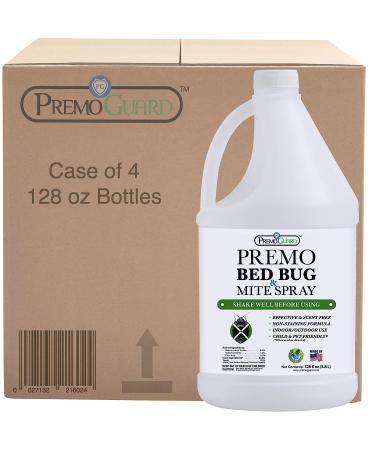 Premo Guard Bed Bug & Mite Killer Spray 24 oz - Fast Acting Treatment | Stain & Scent Free | Child & Pet Safe | Extended Protection | Natural & Non-Toxic Formula - Pack of 1 - Buy Online on GoSupps.com