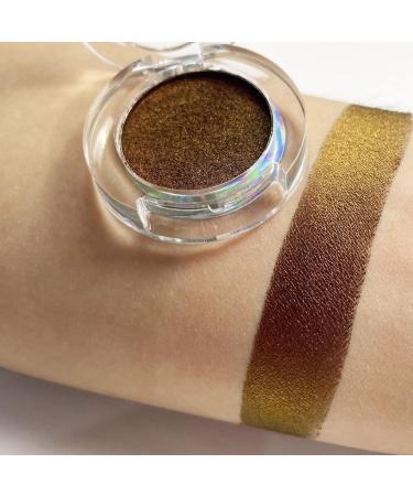 Optical Chameleon Glitter Shimmer Eyeshadow 9 Colors Pigment Diamond Shine Eyeshadow Professional Eyes Makeup Party Cosmetic (Color : #6)