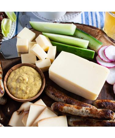 igourmet Oktoberfest Cheese Assortment - German Allgau Emmental, Smoked Ammerlander, Butterkase, Cambozola Cheese Set - Buy Online on GoSupps.com