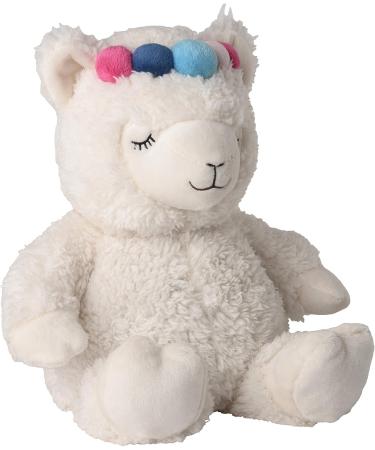 Warmies Alpaca Heat Cushion & Soft Toy | Millet Lavender Filling | 35cm | 750g | White | International Shipping - Buy Online on GoSupps.com
