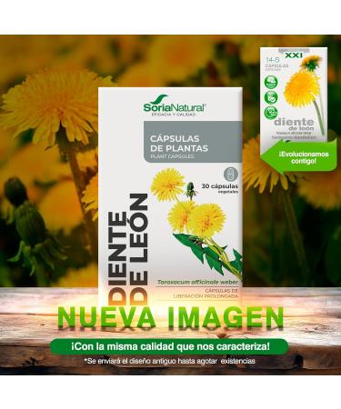  Soria Natural Soria Taraxacum Xxi 14-S Lot of 30 capsules - Buy Online on GoSupps.com