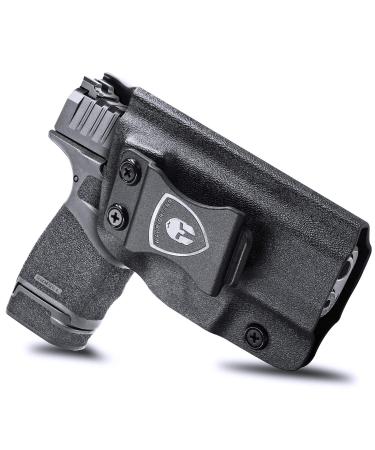 Hellcat Holster, IWB Kydex Holster Fit: Springfield Armory Hellcat & Hellcat Pro Pistol, Inside Waistband Concealed Appendix Carry Holster for Hellcat, Adj. Cant & Posi-Click Retention, Right / Left A Right Hand Draw-IWB