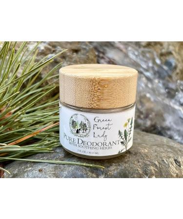 Green Forest Lady | Pure Organic Deodorant for Women and Men | Aluminum-Free, Paraben-Free, Vegan | Lavender Vanilla Scent | Long-Lasting - 2 FL OZ/59.15 ML - Buy Online on GoSupps.com