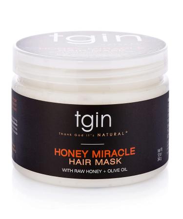 tgin Honey Miracle Hair Mask Duo (12 oz, Pack of 2) â€“ Best for 3c & 4c Natural, Dry, Curly Hair - Buy Online on GoSupps.com