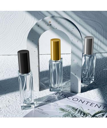 Perfume Atomizer for Men & Women. Refillable Glass Spray Bottle. Portable Fragrance Bottle for Travel Party 30ML/Gold  - Buy Online on GoSupps.com