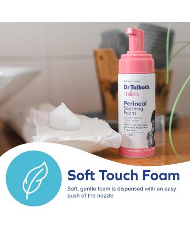 Dr. Talbot's Mom Perineal Soothing Foam - Cooling Postpartum Relief with Witch Hazel and Citroganix - Postpartum Essentials - 5 fl oz - Buy Online on GoSupps.com