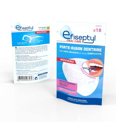 Efiseptyl Dental Band Retainer for Sensitive Gums - Ultra Soft Mint Flavor - 18 Count | International Shipping Available - Buy Online on GoSupps.com