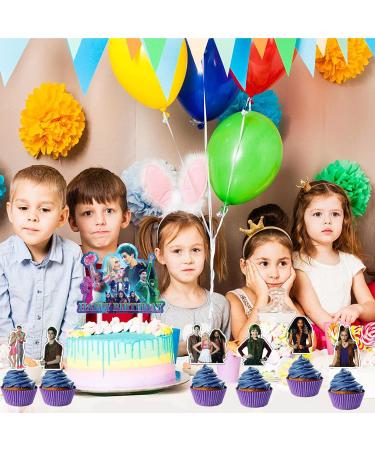 25pcs Zombie cake decoration 24pcs cupcake toppers 1pcs big cake topper - Buy Online on GoSupps.com