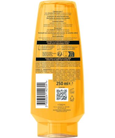  L'Oreal Paris L'Or al Paris Elseve Extraordinary Oil Conditioner - For Dry Hair - With Marula Camelia-Olive - 6 x 250 ml - Buy Online on GoSupps.com