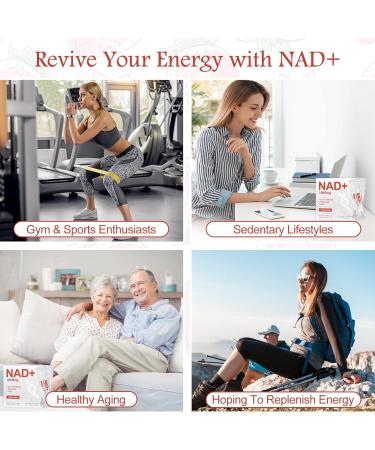 Dmtdnid NAD Supplement Liquid Packets NAD+ Liquid Supplement 1000mg with Nicotinamide Riboside Resveratrol PQQ Quercetin NAD+ Berry Flavor Drink Mix for Healthy Aging Energy & Focus| 30 Pack - Buy Online on GoSupps.com