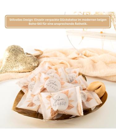 Buy Lucky Treats: 50 Beige Gifts with Loving Messages for Weddings Baptisms & Communions - International Shipping Available - Buy Online on GoSupps.com