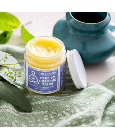 Green Goo Free To Breathe Natural Decongestant Chest Rub Cream - 4 oz - Buy Online on GoSupps.com