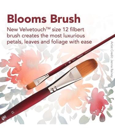 Princeton Velvetouch Filbert Brush Size 10 - Long Handle Professional Artist Brush for Acrylic & Oil - Mixed Media Brushes - Buy Online on GoSupps.com
