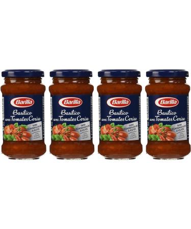 Barilla Tomato Cherry Basilico Sauce 200 g - Pack of 4 - Buy Online on GoSupps.com