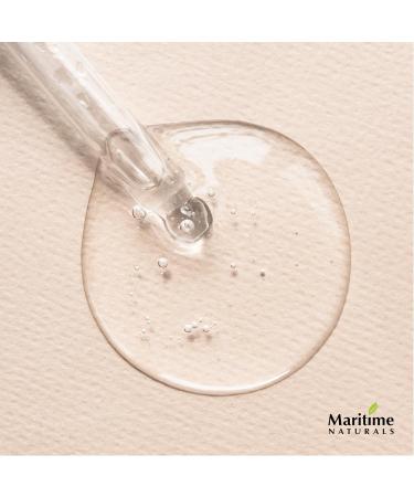 Maritime Naturals Collagen Serum for Face Nourishing Face Serum with Ceramides Retinol (0.5%) Natural & Organic Ingredients Hydrate your skin (30ml) - Buy Online on GoSupps.com