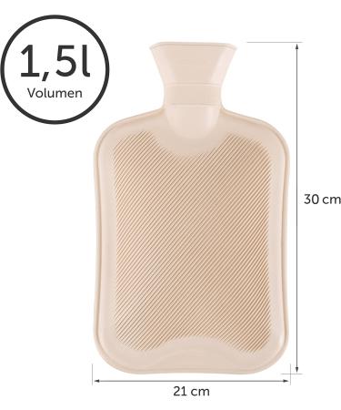 Blum Valley 1.5L Heat Bottle for Babies - Soft Washable Polar Trap Design | Natural Rubber & Safe for Kids - Buy Online on GoSupps.com
