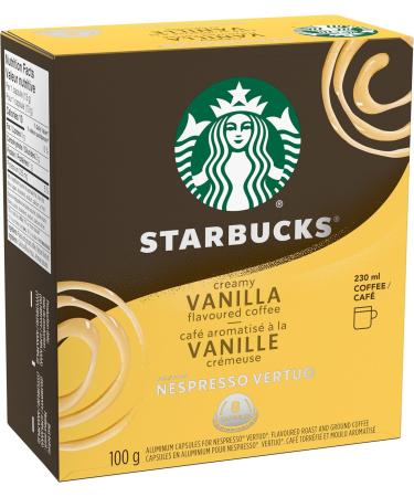 Starbucks By Nespresso Pike Place Roast Coffee Pods Medium Roast Nespresso Vertuo Line & Creamy Vanilla for NESPRESSO VERTUO Flavoured Blonde Roast Coffee Sweet Vanilla Coffee + CLEANING 9562 - Buy Online on GoSupps.com