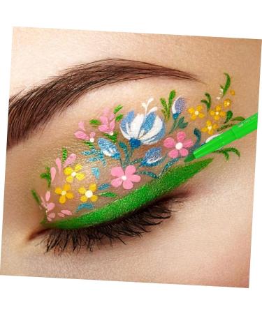 VINTORKY 12 Pcs 1 Set Shadow Set Red Eyeliner for Eyes Makeup Kit Plastic Colorful - Buy Online on GoSupps.com