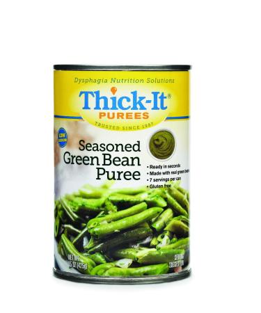 Precision Foods Seasoned Green Beans Thick-It Puree, 15Oz